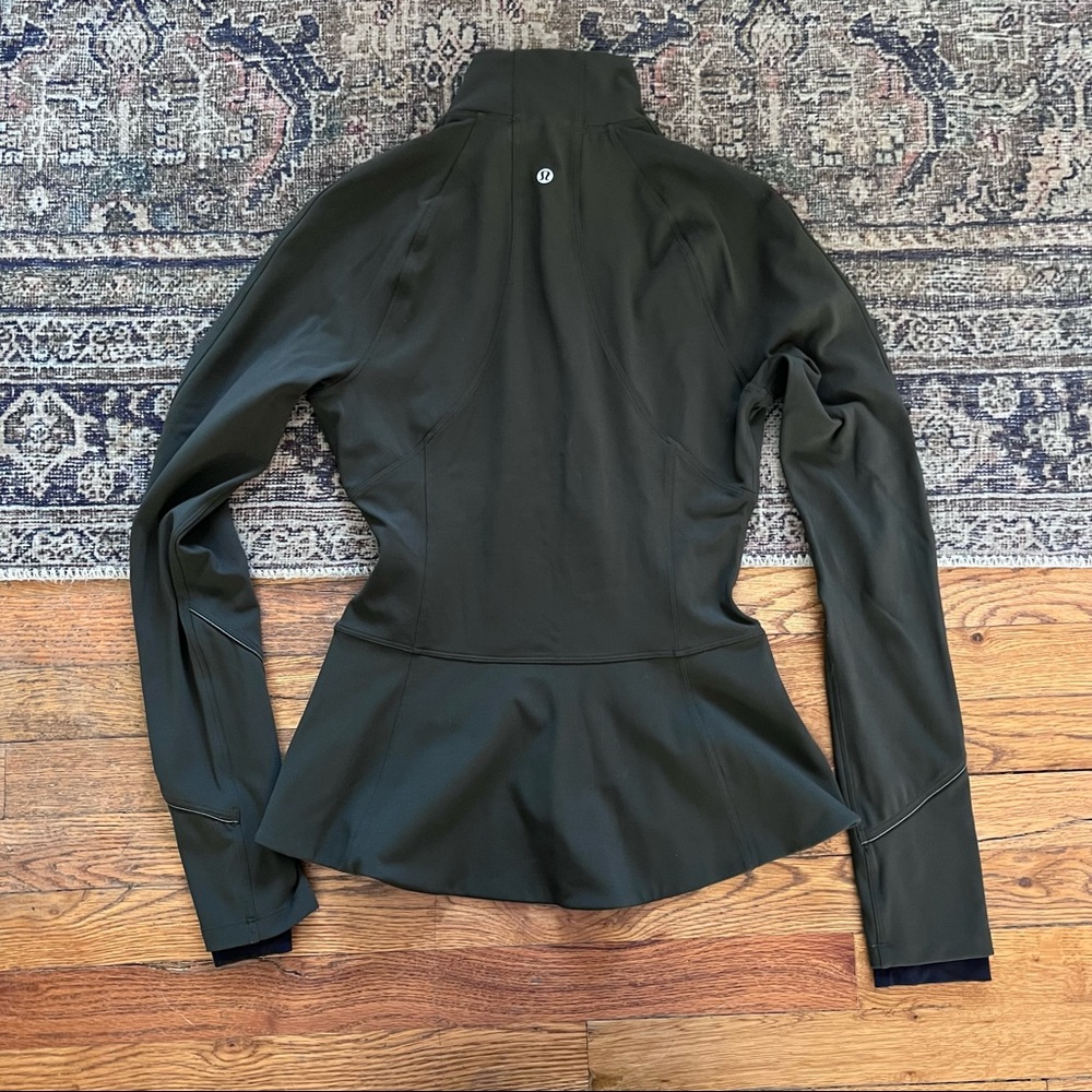 Lululemon Full-Zip Jacket with Flutter Detail